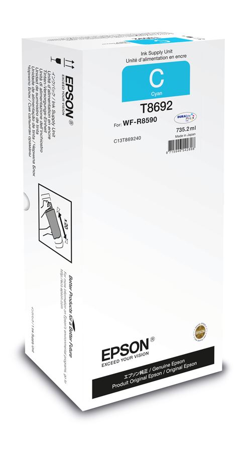 Epson C13T869240 Cartouche d'encre Bleu