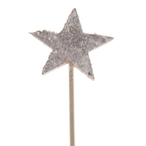 Étoiles en bois sur bâton, 20ème.