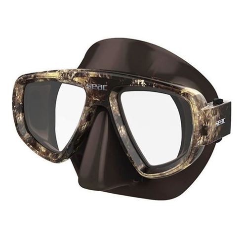 SEAC Masque de plongée Extreme Kama - Silicone - Marron - Mixte