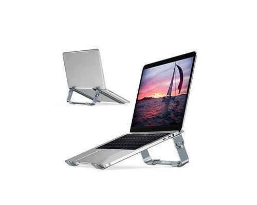 Dell XPS ordinateur portable et tablette pliable HP pour MacBook Air/Pro APMIEK Support pour ordinateur portable en aluminium 7 niveaux réglable refroidissement pour ordinateur portable 