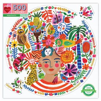 Puzzle Eeboo Positivity 500 pièces