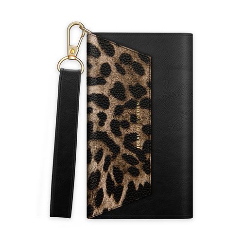 Pochette pour iPhone 12 et 12 Pro Multirangements Coque Magn&eacute;tique noir
