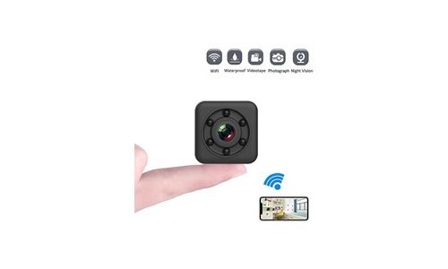 Mini caméra de surveillance ip wifi hd, petit caméscope avec détecteur de mouvement et vision nocturne