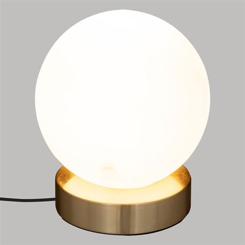 Lampe boule à poser H43cm DRIS - Doré - Veo shop