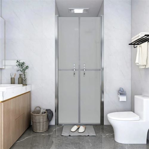 Porta Per Doccia In Esg Satinato 76x190 Cm - Vidaxl