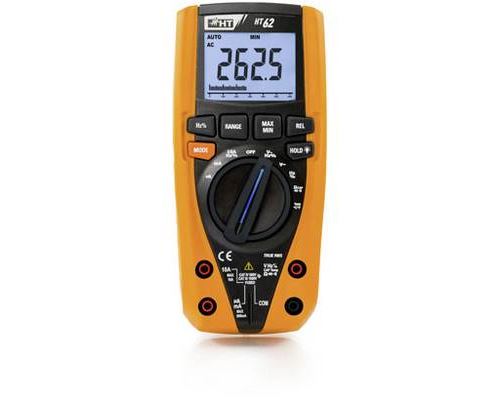 Non Communiqué Ht Instruments Ht62 Multimètre Numérique Cat Iii 1000 V, Cat Iv 600 V Affichage (Nombre De Points): 6000