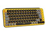 Logitech POP Keys - Clavier - sans fil - Bluetooth 5.1 - QWERTZ - Suisse - commutateur : Brown Tactile - explosion