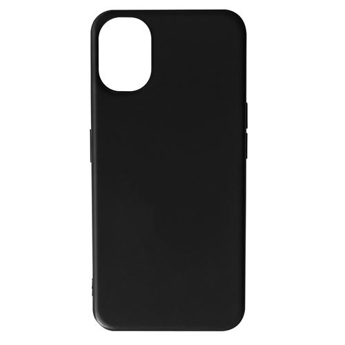 Coque pour Nothing Phone 1 Résistante Silicone Gel Flexible Fine Légère Avizar Noir