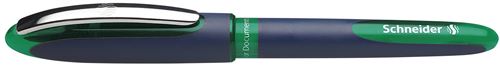 Stylo Schneider One Business Lot de 10 Stylos rollers à encre liquide non rétractable Vert