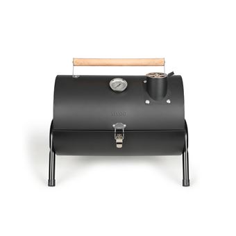 Barbecue portable Livoo fumoir Noir