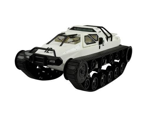 Amewi blanc 1:12 Auto RC électrique Véhicule à chenilles prêt à fonctionner (RtR) 2,4 GHz avec accu et chargeur