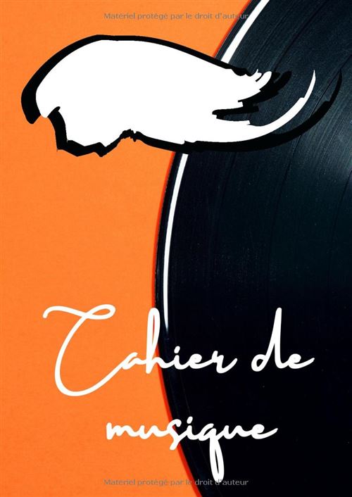 Cahier De Musique Narratik A4 - 12 Portées Par Page - 48 Pages - Papier Blanc Premium
