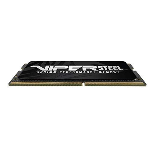 PATRIOT Barrette mémoire SODIMM DDR4 8Go Viper Steel PC4-25600 (3200 Mhz) (Noir)