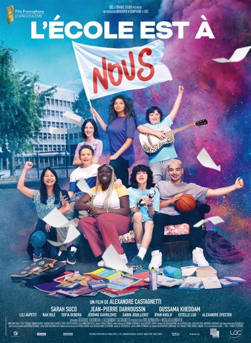 Affiche de Cinéma Originale - L'école est à nous - Sarah Suco - 2022 - 40x60cm