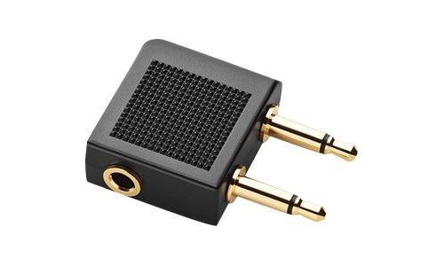 Jabra Flight - Adaptateur audio pour avion - jack mini mono mâle pour mini jack stéréo femelle - connecteur à 90° (pack de 6)