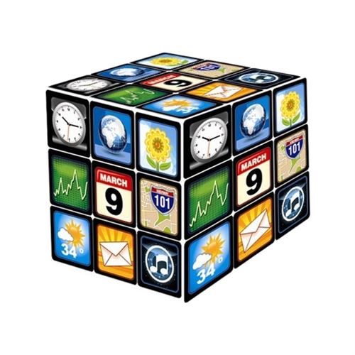 Non Communiqué Multi Cube Casse-Tête Icônes De Smartphone - Cube Magique