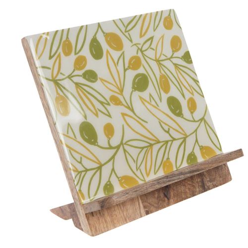 Amadeus - Porte livre Olivia - 21 cm - Marron - Image 3