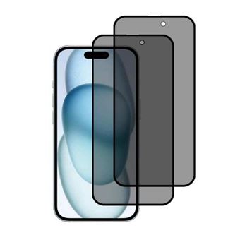 Verre Trempé Anti-Espion Pour Iphone 15 Pro Max Avec Caméra Arrière  Protecteur,Contenir 3 Protection Écran Et 2 Protection Ob[P112]