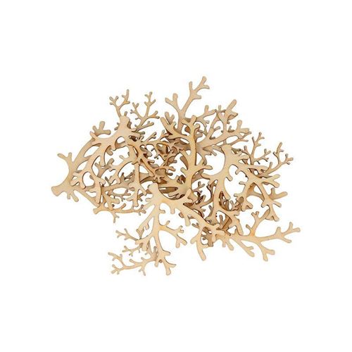 30 mini décorations en bois - Coraux - Artemio