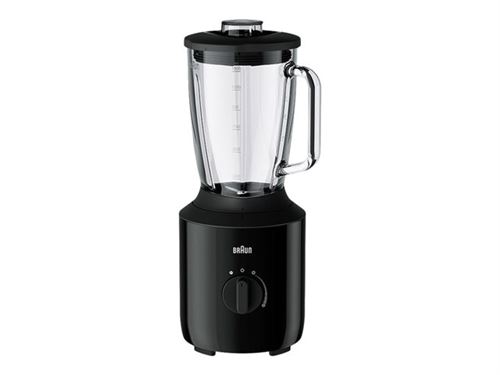 Braun PowerBlend 3 JB 3150 BK - Bol mixeur blender - 1.5 litres - 800 Watt - noir