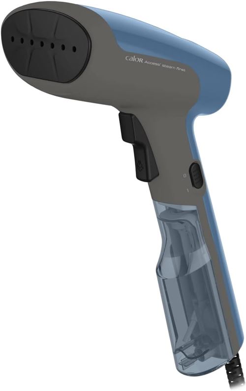 CALOR D&eacute;froisseur vapeur 1300?W Gris/Bleu Compact 