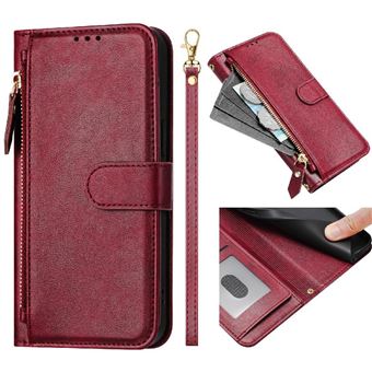 Étui Portefeuille Pour Huawei P Smart 2019 - Cuir PU à Rabat Magnétique - Support Intégré Et Porte-Cartes - Dragonne Incluse - 10