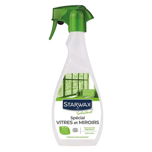 Non Communiqué Starwax Soluvert - Special Vitres Et Miroir 500Ml