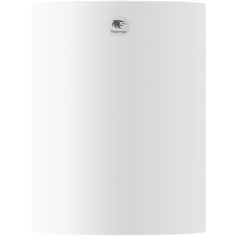 Chauffe-eau ACI hybride DURALIS vertical mural compact - Thermor - 100L - Hauteur 740mm - Diamètre 570mm - Classe énergétique sanitaire : C - 1