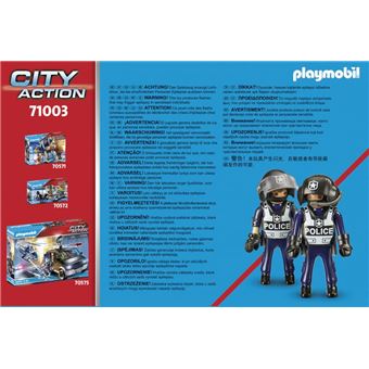 71003 Playmobil Fourgon police forces spéciales