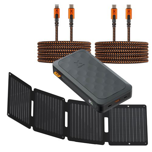 Xtorm Fuel Series 5 67W Powerbank 45.000 mAh + Zonnepaneel Opvouwbaar 28W Solar Panel + Xt