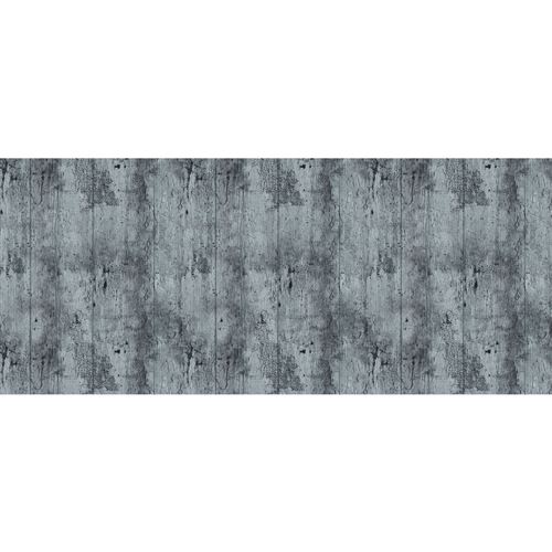 Toilinux - Lot 2x Adhésif décoratif pour meuble Bois vieilli - 200 x 45 cm - Gris - Bois vieilli