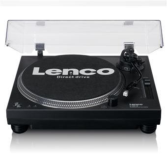 Accessoire platine vinyle Lenco Valise de rangement pour max. 30 vinyles  TTA-301BNWH Marron-Blanc