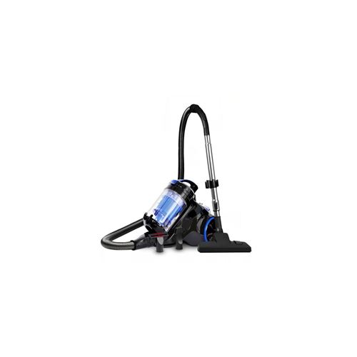 CONTINENTAL EDISON VC800SN Aspirateur traîneau sans sac Silentium - 800W - 76 dB - A - Noir/Bleu