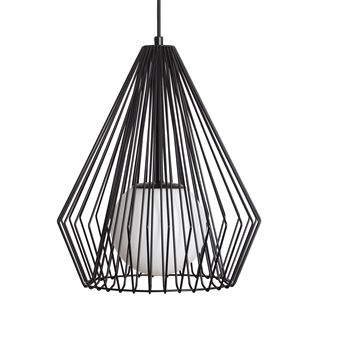 TechBrey Suspension Metal Pentagone Noir - 1