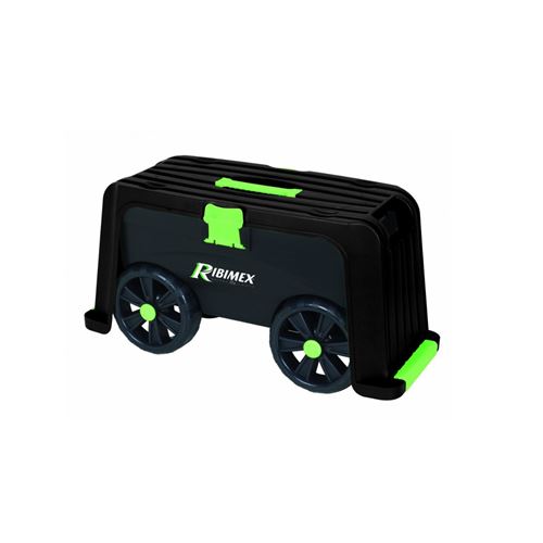 Ribiland - Agenouilloir-tabouret-chariot 4 En 1 Sur Roues
