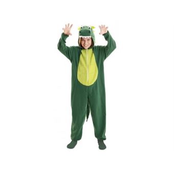 Déguisement Bébé Dinosaure Mignon En Flanelle Douce à Capuche - Pyjama Grenouillère Chaud Pour Garçons Et Filles Carnaval & Quotidien