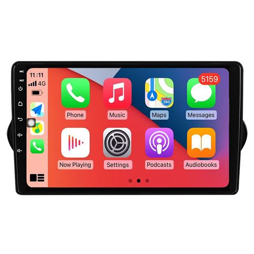 Autoradio Multimédia RoverOne CarPlay Android Auto GPS pour Fiat Tipo Egea Dodge Neon 2015-2018