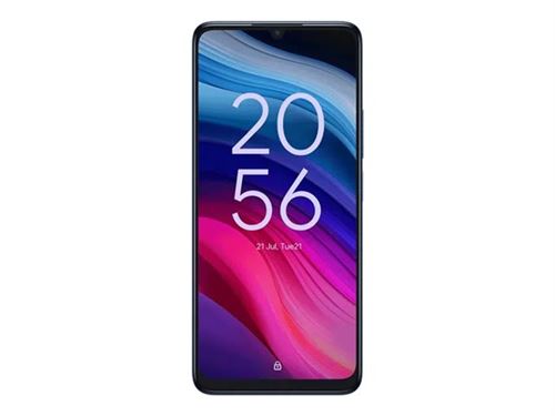 TCL 505 - 4G smartphone - double SIM - RAM 6 Go / Mémoire interne 256 Go - microSD slot - 6.75 - 1600 x 720 pixels (90 Hz) - 2x caméras arrière 50 MP, 2 MP - front camera 5 MP - Bleu océan