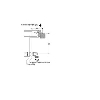 VG264120F - Serie 200, Vario Domino gaz, 60 cm