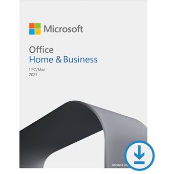 55€84 sur Microsoft Office Famille et Etudiant 2021 - licence perpétuelle -  1 pc ou mac - A télécharger - Logiciels - Achat & prix