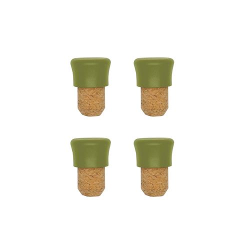 Fackelmann Vert Lot De 4 Bouchons En Liège Gamme Zéro - Image 2
