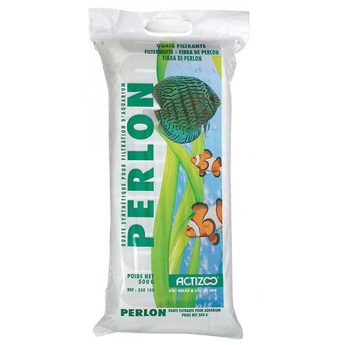 Ouate synthétique PERLON. pour filtration d'aquarium. 500 grammes ...