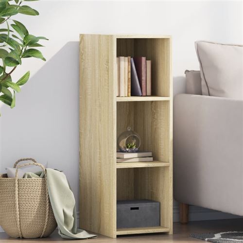 Buffet chêne sonoma 30x41x93 cm bois d ingénierie