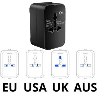 VOOMY Adaptateur Universel De Voyage, (Chargeur Rapide 35W) Adaptateur