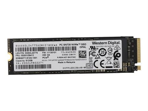 WD Black SSD 512 Go M.2