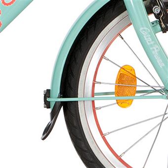 Bicyclette 12 BMX Pour Enfant Avec Roues Et Garde-Boue Noir Et Vert Dino Bikes