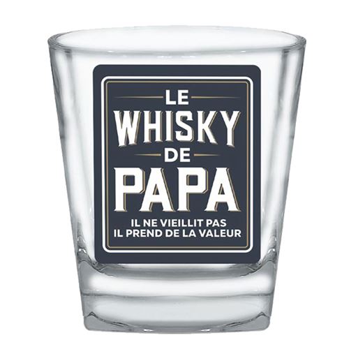 SUD TRADING Verre a whisky - le whisky de papa
