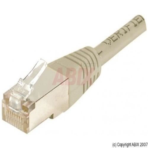 Cordon RJ45 patch FTP CAT5e alu / cuivre - 2,00 m