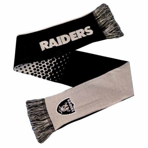 Oakland Raiders - Écharpe NFL officielle (Taille unique) (Noir/Gris) - UTSG10245