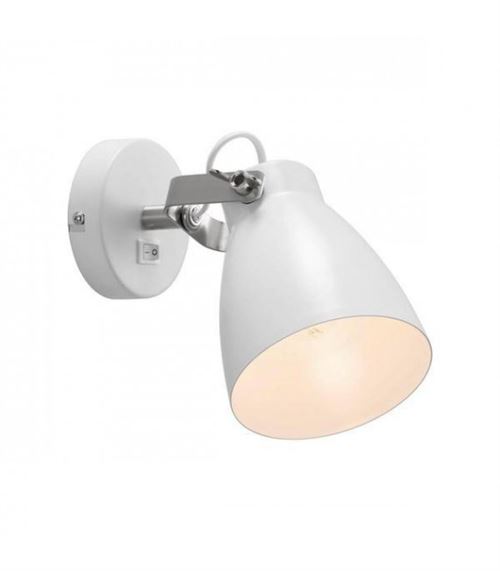 Applique murale blanche LARGO 18 Cm
